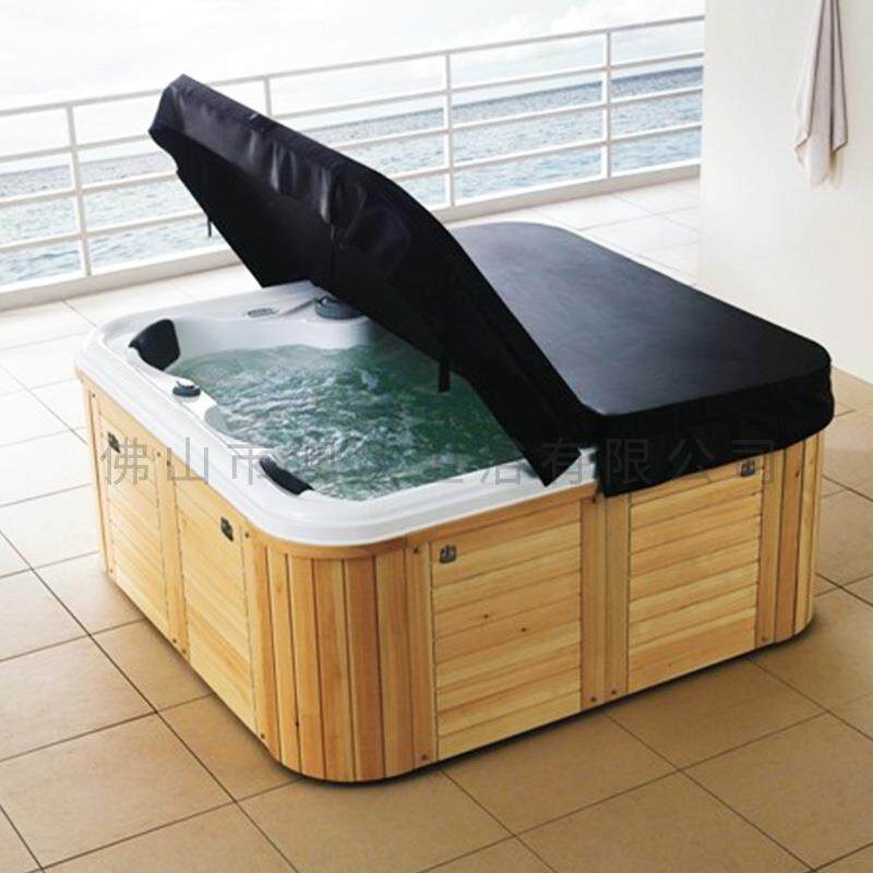 6人浴户外缸亚克力浴缸冲浪按摩温恒加热浴缸别花园温泉泡984墅池