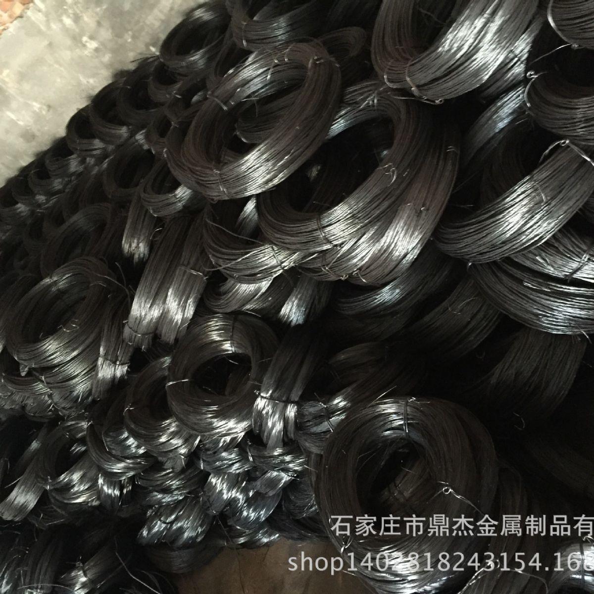 厂家黑铁丝合股丝现货冷拔退火丝黑色软铁镀锌铁丝建筑工地