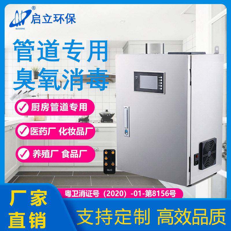 20g管道型臭氧发生器厨房油烟处理臭氧机消毒机无菌车间杀菌养殖