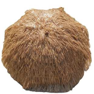 沙滩度假休闲伞夏威夷风情伞遮阳伞拉菲稻草伞沙滩伞海边庭院遮阳