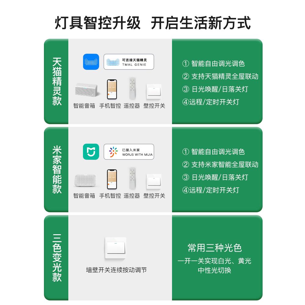 吸卧室主灯极简现代简约组支合灯具全白62780圆灯音鹅卵石顶灯持