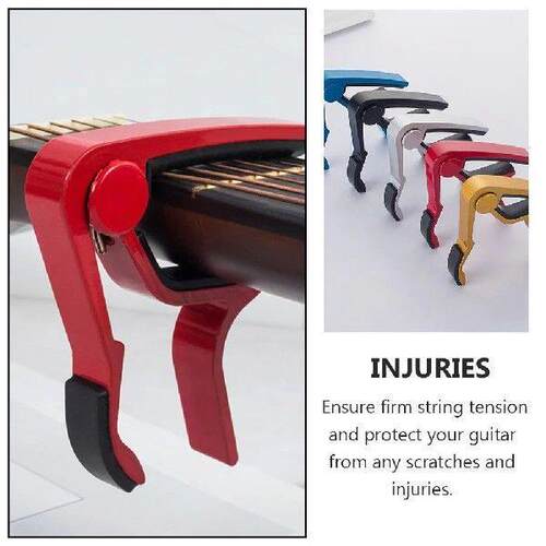 5 Pcs Guitar Capo for Electric Key Trigger Pickup Truck