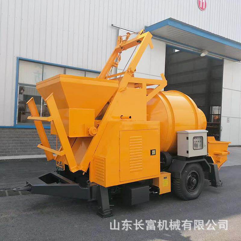 凝土泵搅拌混送一体机工地基土建混凝VGZ搅拌输送泵车建筑砂浆搅
