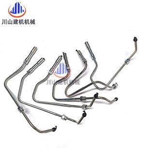 挖P掘机配件C40油0 8高压管6DAAC125发动8机柴油泵共轨高压油 450