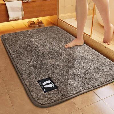 Bath Bathroom Floor Shower Rug Mat guard carpet卫生间地垫
