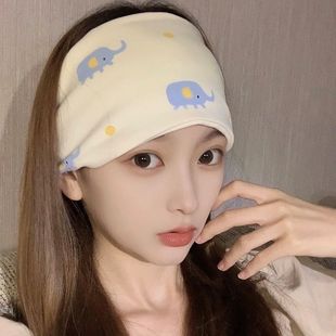 坐月子发带头巾帽子孕妇夏季春秋款透气产后护抹额头产妇束发冬季