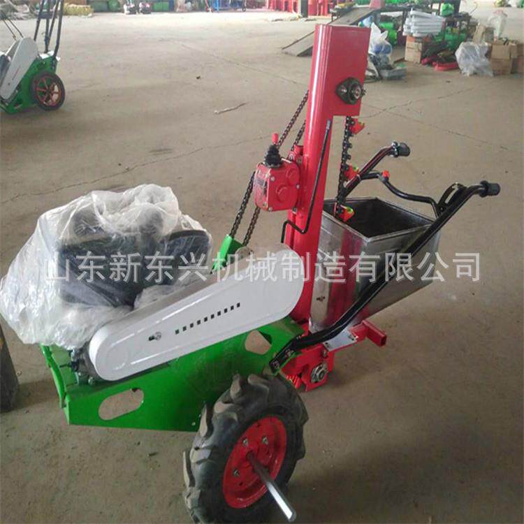 小型家用马铃薯播种机自走式土豆开沟播种机土豆播种机