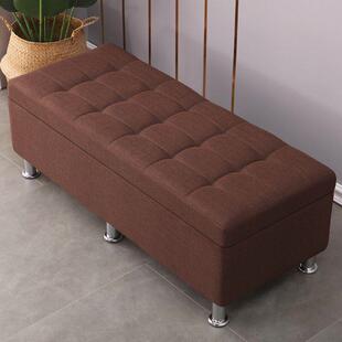 换鞋 凳家用门口储物收纳凳试衣间长方形床尾沙发长条凳可坐小凳子