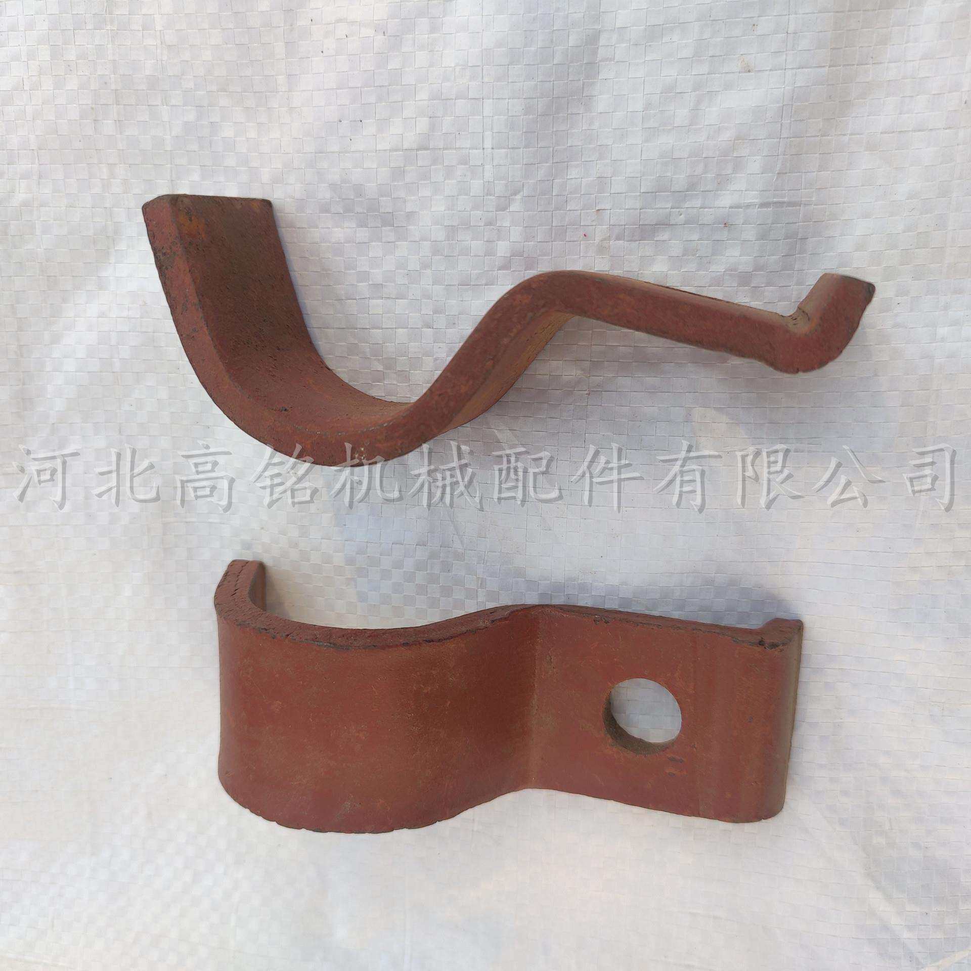 铁路机车撒砂管卡子内燃机车DF4喷砂管卡子电力机车制动管卡子