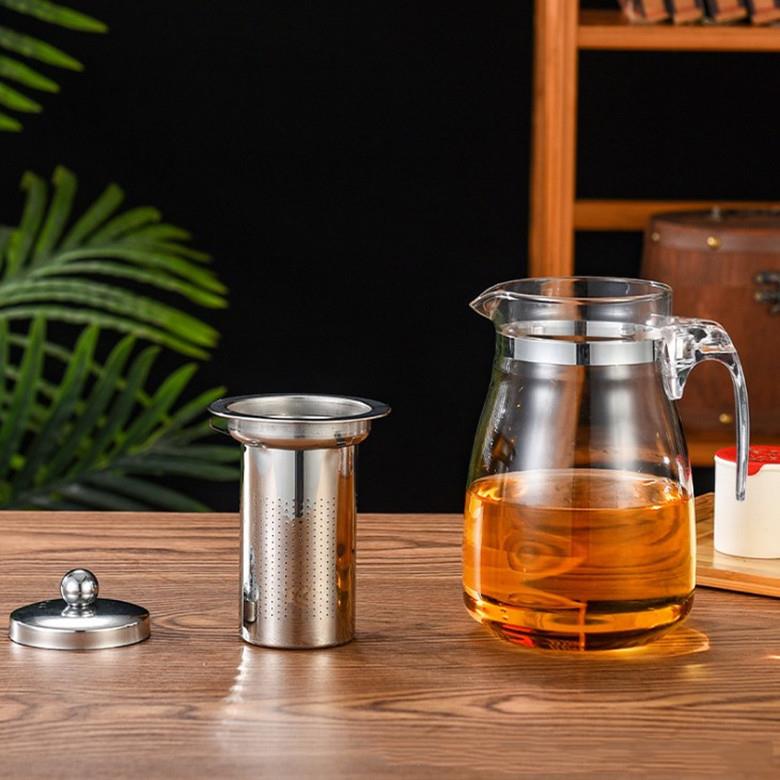 304不锈钢玻璃杯茶滤茶漏器茶具配件茶隔泡茶神器茶叶过滤网网隔