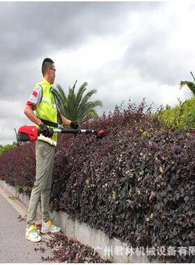 恩加电动宽带绿篱机高枝绿篱机充电式高空修剪机园林绿化带修剪机