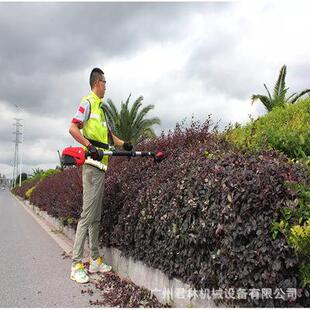 恩加HL55宽带绿篱机锂电充电式 电动绿化修剪机园林绿篱剪篱笆剪机