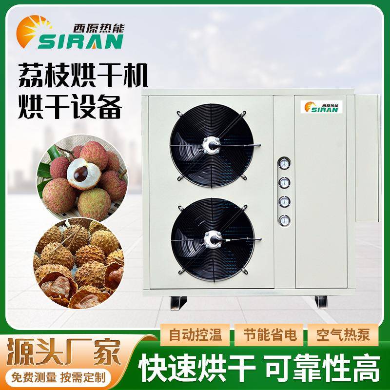 荔枝肉烘干房桂圆肉荔枝恒温烘干设备空气能热泵水果烘干房烘干箱