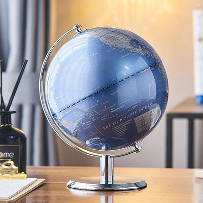 Retro World Globe Decoration Terrestrial Globe World Map Glo