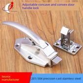 冷柜门扣蒸柜试验箱拉手 烤箱拉手锁 不锈钢烤箱门锁 烘箱把手