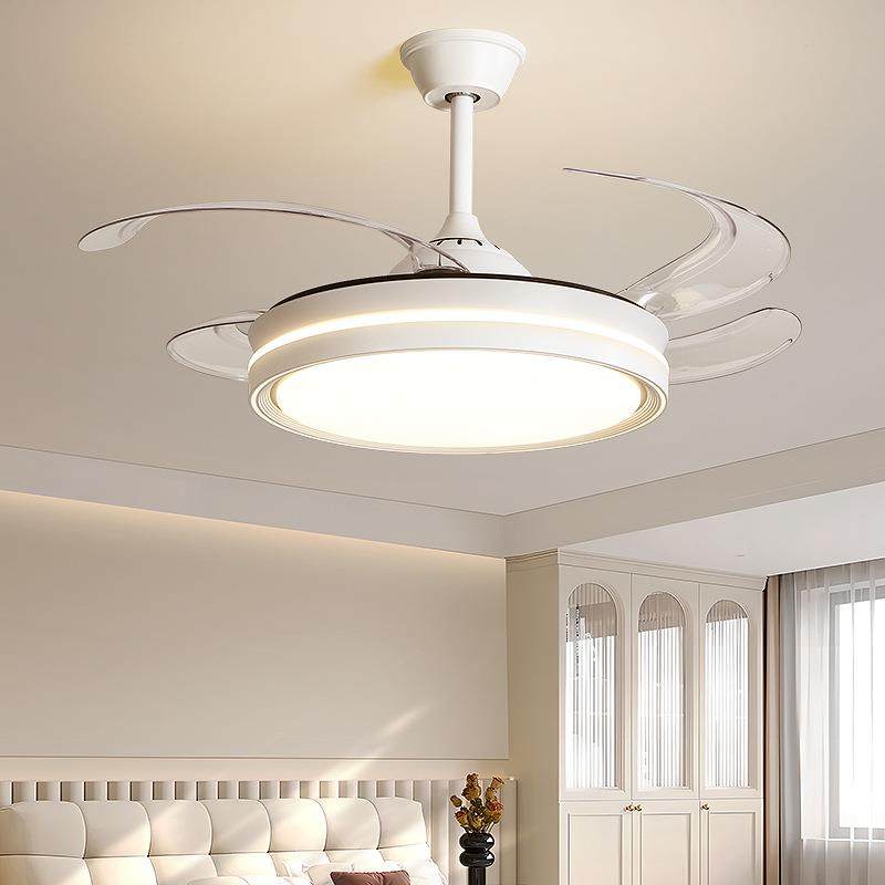 园欧特朗风扇灯客厅灯现代简约主灯全光谱led吸顶灯餐厅隐形吊扇