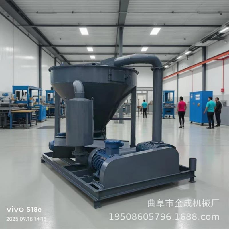 内蒙粉煤灰中转装车机电厂清灰机水泥自吸式负压吸灰机厂家