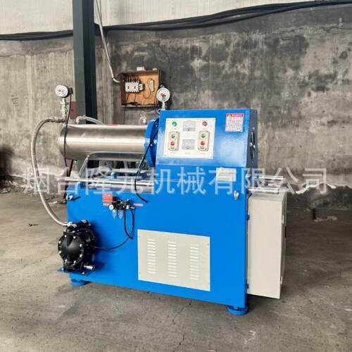 水性漆油墨机研磨油漆研砂磨机QPI颜料卧涂料磨机不锈钢式砂磨机