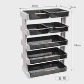 新品 菜盘子沥水支架配菜盘托盘 厨房置物架多层叠加收纳家用火锅装