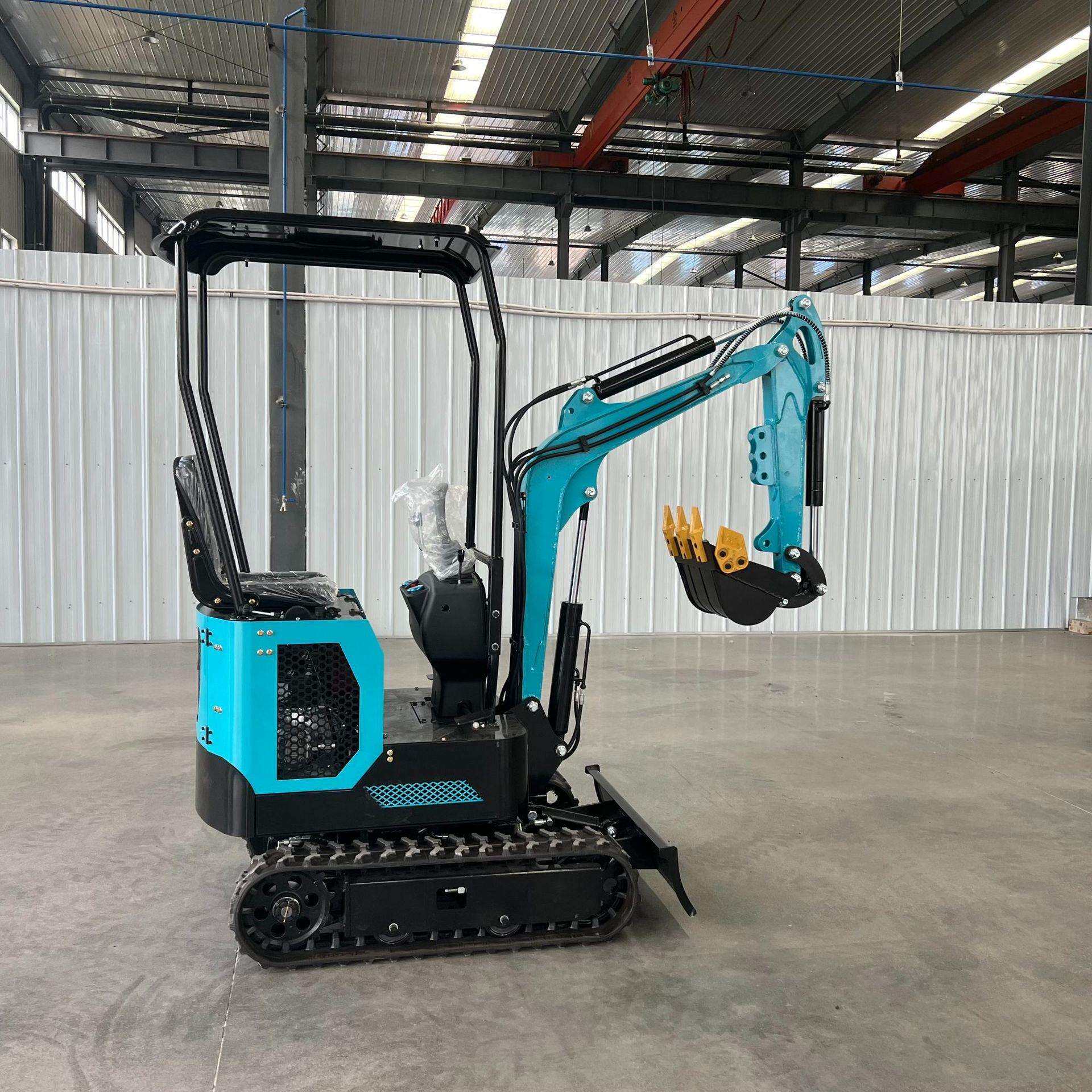 工厂现货1吨迷你挖掘机 Crawler excavator农用挖掘机EPA/欧5认证