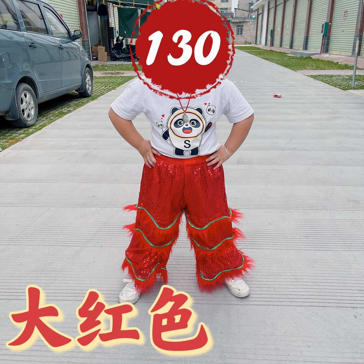 舞可以小狮舞狮眨眼睛醒狮套装狮头子儿道具舞狮全套幼儿表演头童