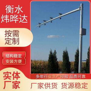 工厂生产交通立杆室外高速公路镀锌八角杆交通设施交安器材厂家