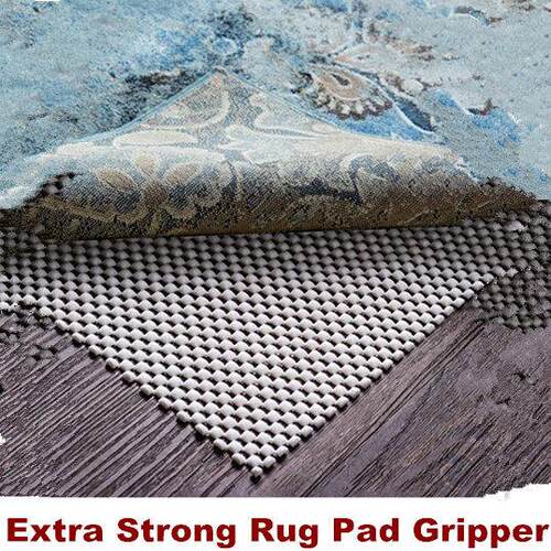 Rug Gripper Pad Keep Area Rug Safe Under Carpet Mat Cushion