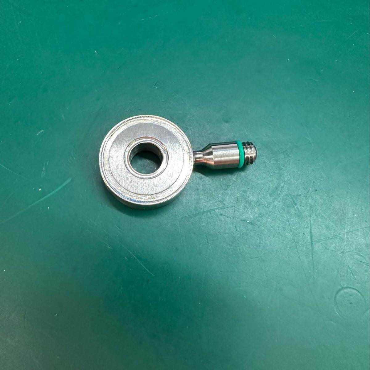厚度6mm单分量力环压电力传感器电荷PE线束行业力传感器源头厂
