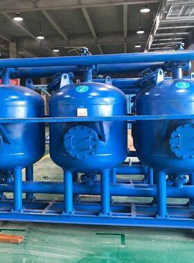 冷却水旁流水处理器浅层砂过滤器设计流量120m3/h旁滤装置