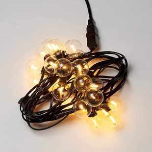 50英尺25灯 户外装 220V 经济款 饰灯串 E12 热销G40LED灯串