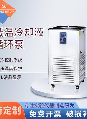 低温泵冷却液循环泵实验室水浴恒温槽液体循环冷水机配件防腐包邮
