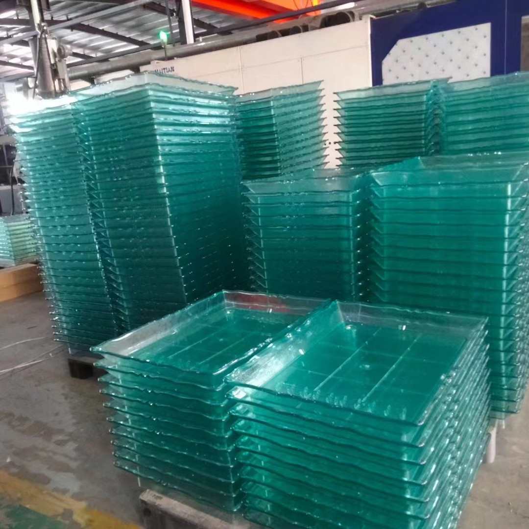 超市水果陈列冰盘荔枝杨梅龙眼陈列展示盘山竹保鲜陈列托盘方盘