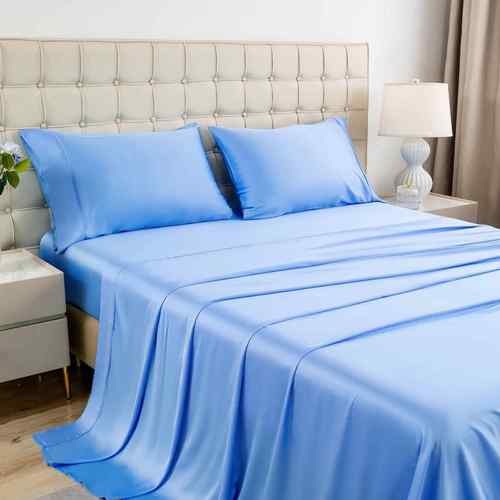 竹纤维三件套竹浆纤维四件套粘纤床上用品bamboobedding