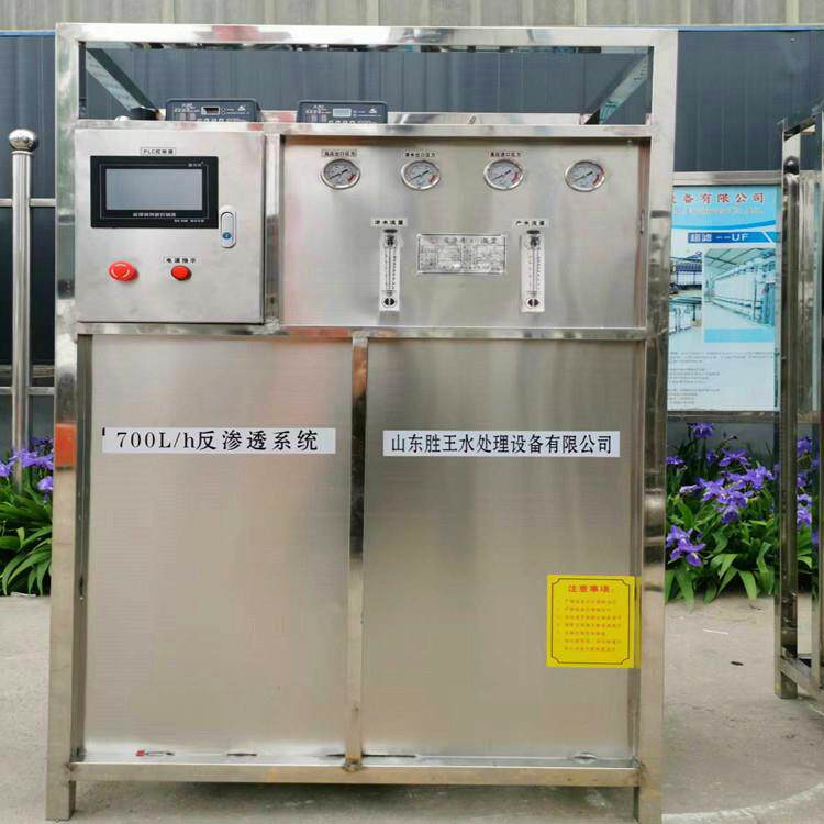 全不锈钢半封闭式反渗透设备 小型纯净水系统 胜王水处理