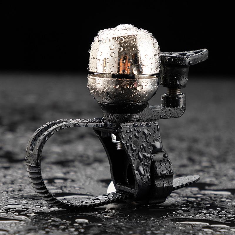 骑行铃铛自行车迷你球型铃铛复古迷你快拆铜铃山地车喇叭单车装备