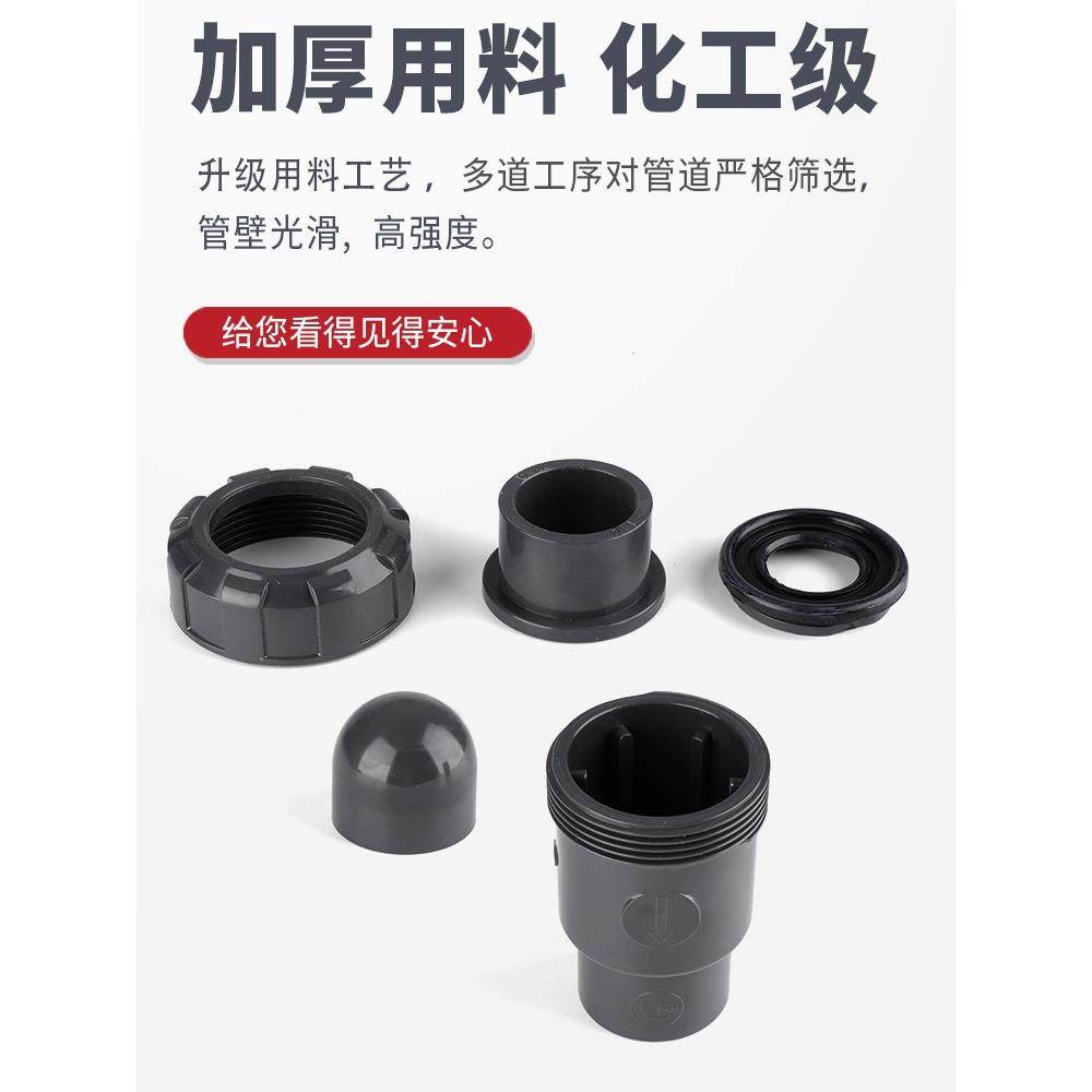 UPVC止回阀 球型单向阀水管立式逆止流水阀中间阀工业PVC管件配件,五金/工具,单向阀,淘宝优惠券,粉丝福利购,淘宝优惠卷