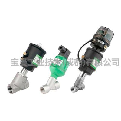 美国ASC0直动式气压先导式两通角座阀E290A020系列常开常闭防腐蚀