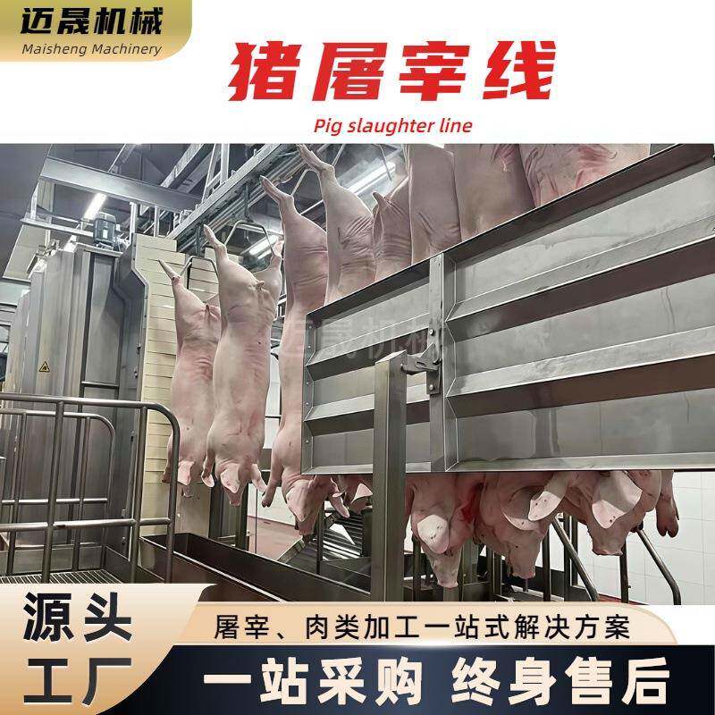 生猪屠宰厂质量管理规范项目改造 跨境出口设备 猪屠宰线价格