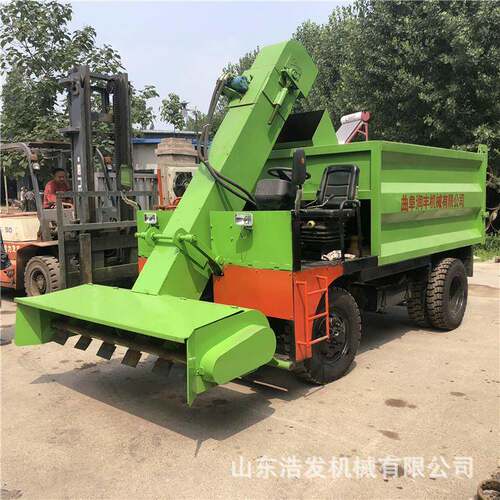 大马力四轮清粪车生产厂家供应不同规格清粪车养殖场使用铲粪车