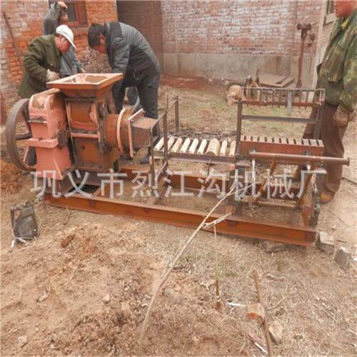 小型半自动粘土JZ250砖机