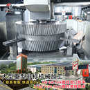 大模数人字齿轮加工内齿斜齿轮齿圈加工大型数控机床加工