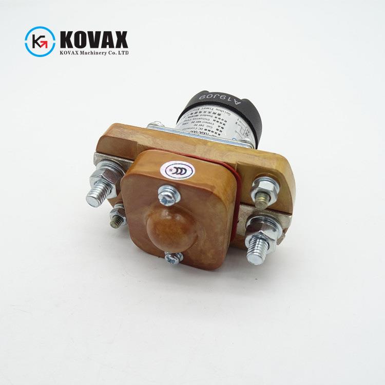 大型装载机挖掘机电源开关 电源继电器100A 24V工程机械配件