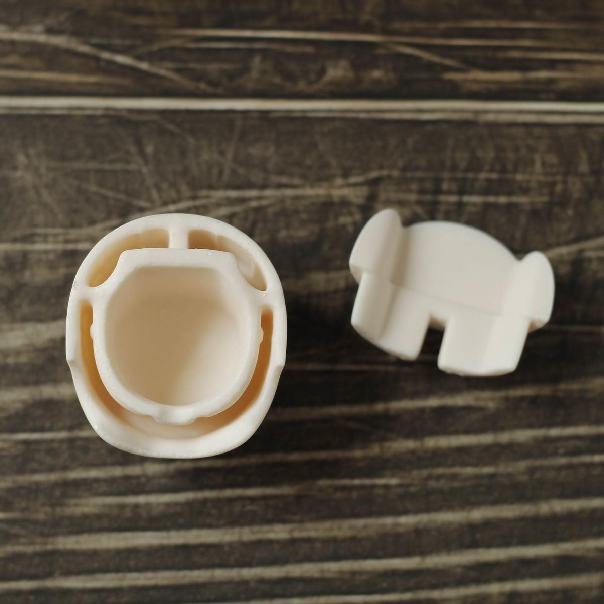 gsc头壳 gsc粘土人后脑壳 ob11娃用光头可拆分头壳ob11假发头壳