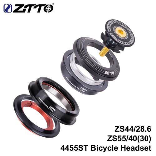 ZTTO 锥形头管直管碗组44-55mm 44/55mm 自行车碗组 培林腕组