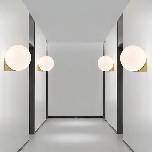 楼梯极过道吧台床头灯壁灯玄关床头背景酒店墙客厅北欧壁灯简卧室