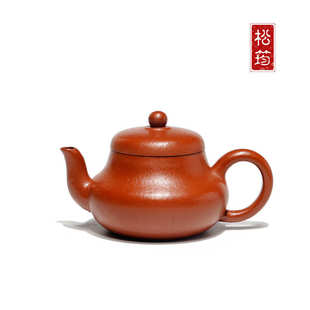 家用中式 正宗宜兴紫砂壶原矿朱泥纯手工君德 泡茶壶茶具小品100ML