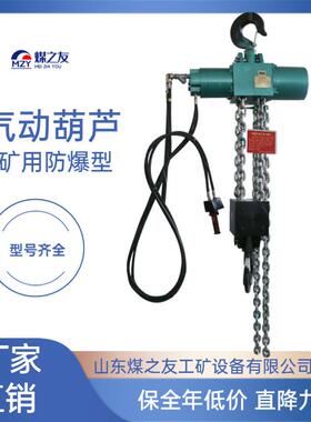 煤矿用固定式气动葫芦 HQ型气动倒链 1-30吨型号齐全