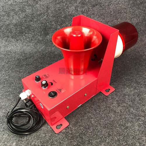 天车行车用一体化声光报警器EC7120-801报警喇叭LED警示灯蜂鸣器