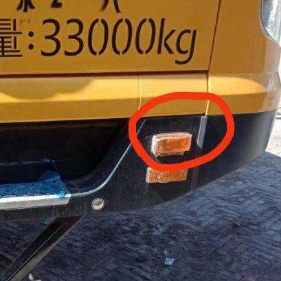 徐工吊车25K5A xct25 25K5C 新款南汽踏板灯边灯 转向灯边灯 南汽