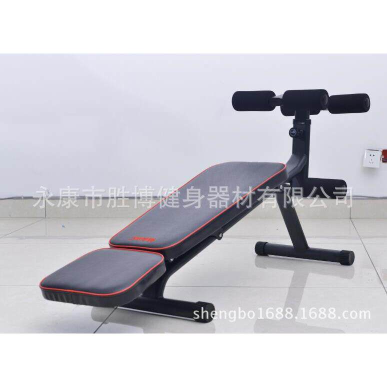 仰卧板仰卧起坐健身器材 家用收腹器多种功能健腹肌板哑铃凳